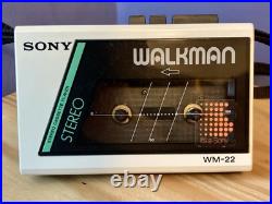Sony Walkman WM-22 Cassette Player Refurbished Fully Working Excellent Condition