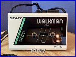 Sony Walkman WM-22 Cassette Player Refurbished Fully Working Excellent Condition