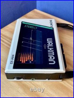Sony Walkman WM-22 Cassette Player Refurbished Fully Working Excellent Condition