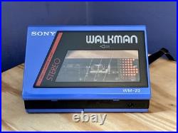 Sony Walkman WM-22 Cassette Player Refurbished Fully Working Excellent Condition