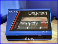 Sony Walkman WM-22 Cassette Player Refurbished Fully Working Excellent Condition