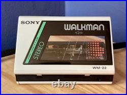 Sony Walkman WM-22 Cassette Player Refurbished Fully Working Excellent Condition