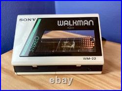 Sony Walkman WM-22 Cassette Player Refurbished Fully Working Excellent Condition