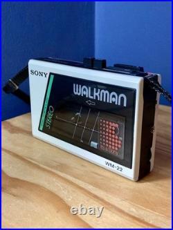 Sony Walkman WM-22 Cassette Player Refurbished Fully Working Excellent Condition