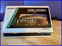 Sony Walkman WM-22 Cassette Player Refurbished Fully Working Excellent Condition
