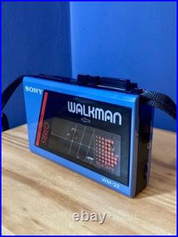 Sony Walkman WM-22 Cassette Player Refurbished Fully Working Excellent Condition