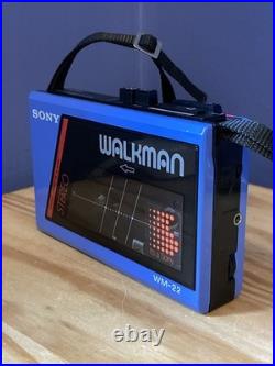 Sony Walkman WM-22 Cassette Player Refurbished Fully Working Excellent Condition