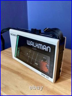 Sony Walkman WM-22 Cassette Player Refurbished Fully Working Excellent Condition Sony Walkman WM-22 Cassette Player Refurbished Fully Working Excellent Condition