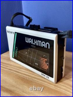 Sony Walkman WM-22 Cassette Player Refurbished Fully Working Excellent Condition