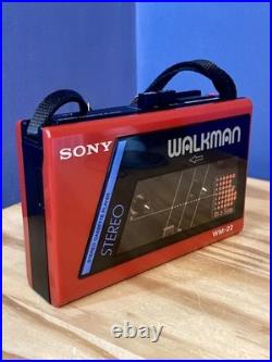 Sony Walkman WM-22 Cassette Player Refurbished Fully Working Good Condition