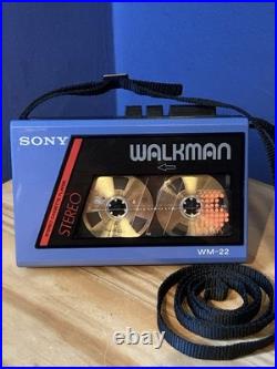 Sony Walkman WM-22 Cassette Player Refurbished Fully Working Very Good Condition Sony Walkman WM-22 Cassette Player Refurbished Fully Working Very Good Condition