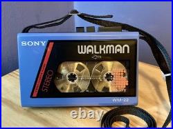 Sony Walkman WM-22 Cassette Player Refurbished Fully Working Very Good Condition