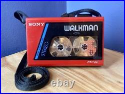 Sony Walkman WM-22 Cassette Player Refurbished Fully Working Very Good Condition