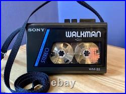 Sony Walkman WM-22 Cassette Player Refurbished Fully Working Very Good Condition