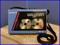 Sony Walkman WM-22 Cassette Player Refurbished Fully Working Very Good Condition