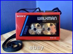 Sony Walkman WM-22 Cassette Player Refurbished Fully Working Very Good Condition