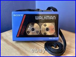 Sony Walkman WM-22 Cassette Player Refurbished Fully Working Very Good Condition Sony Walkman WM-22 Cassette Player Refurbished Fully Working Very Good Condition