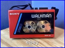 Sony Walkman WM-22 Cassette Player Refurbished Fully Working Very Good Condition