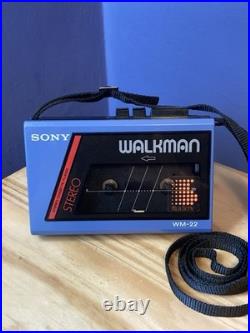 Sony Walkman WM-22 Cassette Player Refurbished Fully Working Very Good Condition Sony Walkman WM-22 Cassette Player Refurbished Fully Working Very Good Condition