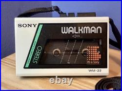 Sony Walkman WM-22 Cassette Player Refurbished Fully Working Very Good Condition Sony Walkman WM-22 Cassette Player Refurbished Fully Working Very Good Condition