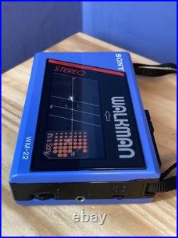 Sony Walkman WM-22 Cassette Player Refurbished Fully Working Very Good Condition Sony Walkman WM-22 Cassette Player Refurbished Fully Working Very Good Condition
