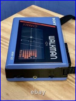 Sony Walkman WM-22 Cassette Player Refurbished Fully Working Very Good Condition