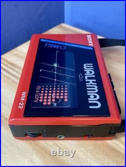Sony Walkman WM-22 Cassette Player Refurbished Fully Working Very Good Condition