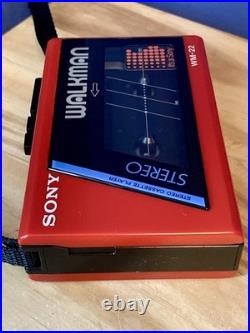 Sony Walkman WM-22 Cassette Player Refurbished Fully Working Very Good Condition