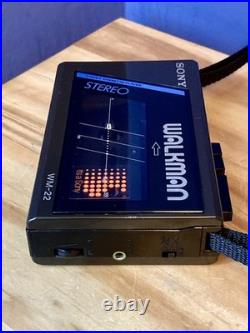 Sony Walkman WM-22 Cassette Player Refurbished Fully Working Very Good Condition