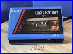 Sony Walkman WM-22 Cassette Player Refurbished Fully Working Very Good Condition Sony Walkman WM-22 Cassette Player Refurbished Fully Working Very Good Condition