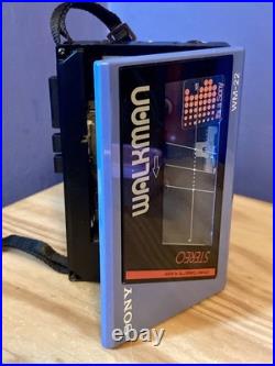Sony Walkman WM-22 Cassette Player Refurbished Fully Working Very Good Condition