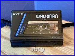 Sony Walkman WM-22 Cassette Player Refurbished Fully Working Very Good Condition