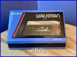 Sony Walkman WM-22 Cassette Player Refurbished Fully Working Very Good Condition