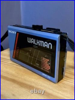 Sony Walkman WM-22 Cassette Player Refurbished Fully Working Very Good Condition