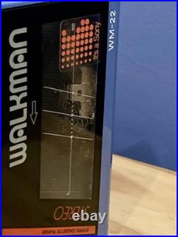 Sony Walkman WM-22 Cassette Player Refurbished Fully Working Very Good Condition