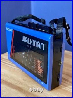 Sony Walkman WM-22 Cassette Player Refurbished Fully Working Very Good Condition Sony Walkman WM-22 Cassette Player Refurbished Fully Working Very Good Condition