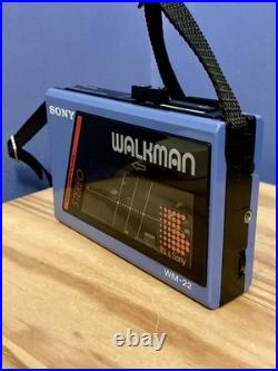 Sony Walkman WM-22 Cassette Player Refurbished Fully Working Very Good Condition