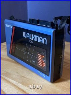 Sony Walkman WM-22 Cassette Player Refurbished Fully Working Very Good Condition Sony Walkman WM-22 Cassette Player Refurbished Fully Working Very Good Condition