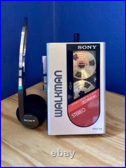 Sony Walkman WM-24 Cassette Player Refurbished Fully Working Excellent Condition