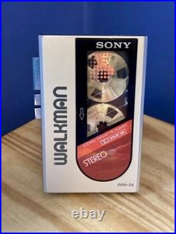 Sony Walkman WM-24 Cassette Player Refurbished Fully Working Excellent Condition
