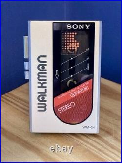 Sony Walkman WM-24 Cassette Player Refurbished Fully Working Excellent Condition