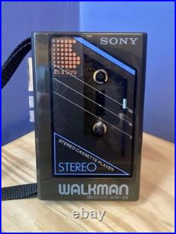 Sony Walkman WM-25 Cassette Player Refurbished Fully Working Very Good Condition Sony Walkman WM-25 Cassette Player Refurbished Fully Working Very Good Condition
