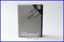 Sony Walkman WM-2, Battery Pack & Instructions Serviced & Working Perfectly