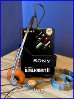 Sony Walkman WM-2 CassettePlayer Refurbished FullyWorking + MDR-4Headphones Sony Walkman WM-2 CassettePlayer Refurbished FullyWorking + MDR-4Headphones