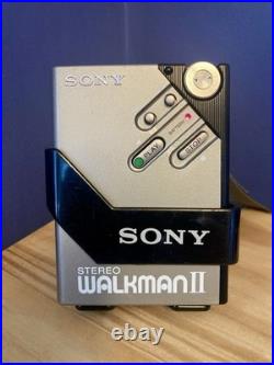 Sony Walkman WM-2 CassettePlayer Refurbished FullyWorking + MDR-4Headphones Sony Walkman WM-2 CassettePlayer Refurbished FullyWorking + MDR-4Headphones