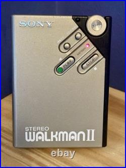 Sony Walkman WM-2 CassettePlayer Refurbished FullyWorking + MDR-4Headphones Sony Walkman WM-2 CassettePlayer Refurbished FullyWorking + MDR-4Headphones