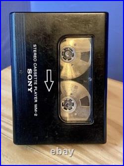Sony Walkman WM-2 CassettePlayer Refurbished FullyWorking + MDR-4Headphones Sony Walkman WM-2 CassettePlayer Refurbished FullyWorking + MDR-4Headphones