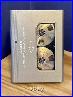 Sony Walkman WM-2 CassettePlayer Refurbished FullyWorking + MDR-4Headphones Sony Walkman WM-2 CassettePlayer Refurbished FullyWorking + MDR-4Headphones
