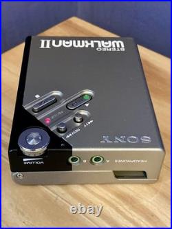Sony Walkman WM-2 CassettePlayer Refurbished FullyWorking + MDR-4Headphones Sony Walkman WM-2 CassettePlayer Refurbished FullyWorking + MDR-4Headphones