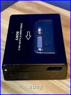 Sony Walkman WM-2 CassettePlayer Refurbished FullyWorking + MDR-4Headphones Sony Walkman WM-2 CassettePlayer Refurbished FullyWorking + MDR-4Headphones